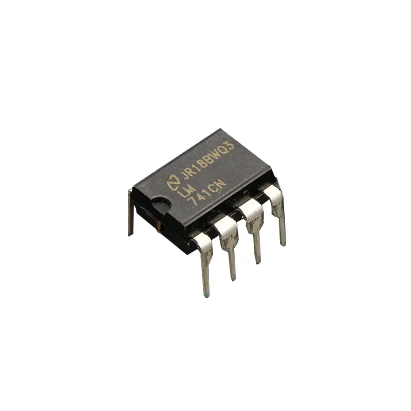 전자 부품 Ic Lm741cn Op Amp 단일 Gp 18v 8 핀 Pdip 칩 Lm741