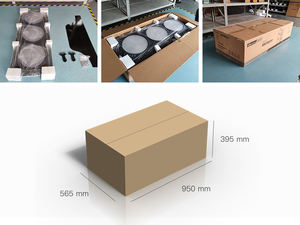Feu de signalisation de sécurité routière à deux Sections de 300mm - Product Image 4