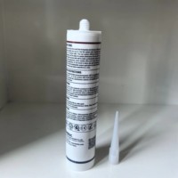 Scellant silicone transparent à séchage rapide, résistant aux intempéries, adhésif imperméable à base de UV pour la construction, la menuiserie et l'emballage