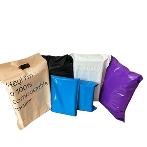 Túi Bao Bì Nhựa Có Thể Phân Hủy Tinh Bột Ngô Có Thể Phân Hủy Logo Theo Yêu Cầu Có Tay Cầm Túi Vận Chuyển Tay Cầm Cắt Chết - Product Image 5