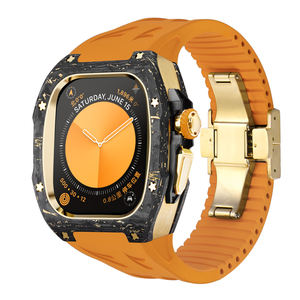 Caja modificada de oro negro de fibra de carbono para <span class=keywords><strong>reloj</strong></span> de 49MM con varios colores con opción de correa de caucho fluorado Caja de <span class=keywords><strong>reloj</strong></span> - Product Image 1