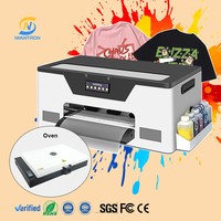 Impresora DTF A3 de 30 cm a Precio de Fábrica, Impresora Digital para Camisetas con Cabezal de Impresión XP600, Impresión Rollo a Rollo