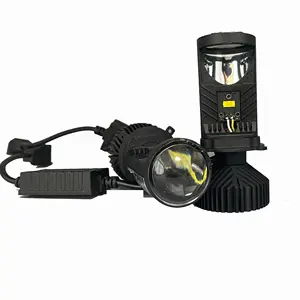 zsAURORA- LED Headlights With Lens- LL1-70w farol focused low beam waterproof replace cooling automotive h1 h3 h15 canbus h7