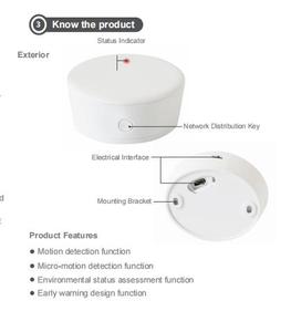 Système d'alarme de sécurité domestique sans fil antivol, panneau d'alarme Wifi GSM, détecteur radar FMCW, alarme personnelle, détecteur de mouvement et de <span class=keywords><strong>chute</strong></span> - Product Image 1