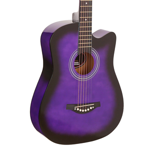 Moins cher En Gros Chine Fait 38 Pouces <span class=keywords><strong>Guitare</strong></span> Acoustique Linden Corps Finition Mat <span class=keywords><strong>Guitare</strong></span> Acoustique OEM ODM Logo - Product Image 3