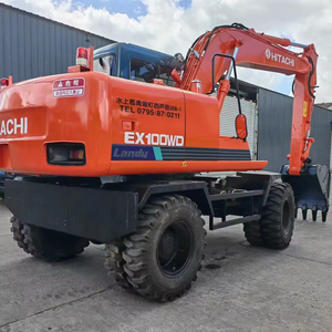 Excavadora de ruedas original de Japón, excavadora de ruedas Hitachi EX100, Hitachi EX100 a la venta, excavadora de ruedas de Hitachi, excavadora de ruedas de Ex100wd-1 - Product Image 1