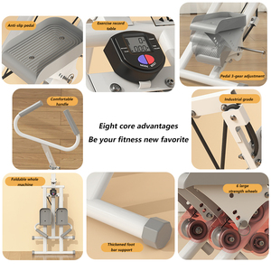 Appareil <span class=keywords><strong>de</strong></span> fitness multifonctionnel pliable et portable pour la maison, en acier léger, simulateur d'escalade, capacité 150 kg - Product Image 6