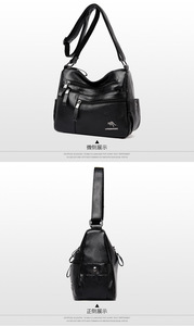 Bolsos de Mensajero de Alta Calidad para Mujer, Bolsos Cruzados de Cuero PU, Bolsos de Hombro de Diseñador para Mujer, Bolsos de Mano y Carteras - Product Image 3