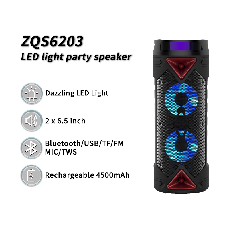 ZQS新型パーティーブームボックスサウンドバー、ポータブルBT