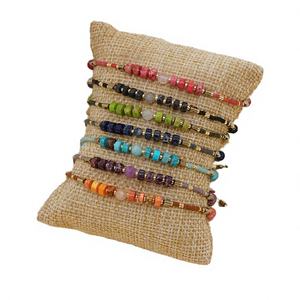 Pulsera de Cuentas ROR, Estilo Bohemio, para Verano, Playa, Vacaciones, Aniversario, Diseño Geométrico Explosivo, Sin Decoloración - Product Image 4