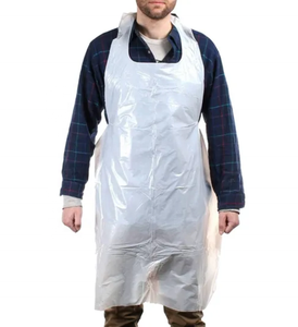 Delantales Desechables de PE Impermeables y Resistentes al Aceite <span class=keywords><strong>para</strong></span> Restaurantes y Cocinas, Cobertura Total <span class=keywords><strong>para</strong></span> Chefs y Cocineros - Product Image 1