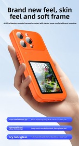 เคสโทรศัพท์อัจฉริยะ AI NFC สุดหรูสำหรับ <span class=keywords><strong>iPhone</strong></span> 17/16/15/<span class=keywords><strong>14</strong></span> <span class=keywords><strong>Pro</strong></span> <span class=keywords><strong>Max</strong></span> พร้อมหน้าจอสีรวมอุปกรณ์ป้องกันหน้าจอ - Product Image 6