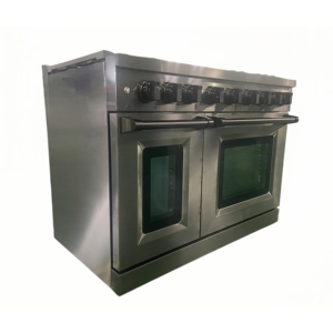 7 Burner Natural Gas Convection Oven Cooktop Grill 7 Cu. Ft. Capacity Stainless Steel Thermocouple Safety Freestanding Household - Product Image 1