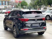 Подержанный KX5 1.6T DLX 2WD 2017 года, специальная серия к 15-летию, АКПП, левый руль, кожаный салон, турбо, для семейного использования, темно-серый