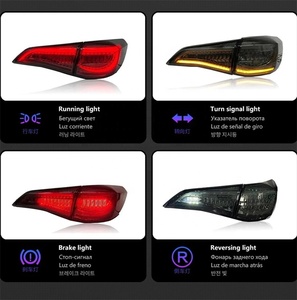 Pour Toyota <span class=keywords><strong>Vios</strong></span> 2018 <span class=keywords><strong>2019</strong></span> 2020 2021 2022 2023 LED feu arrière pare-chocs arrière feu stop clignotant d'avertissement feu arrière - Product Image 5