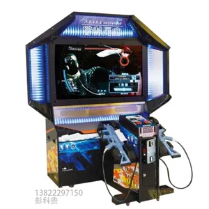 Daizustar Ghost Speciale Politie Indoor Dubbel Spel Machine Dubbele Pistool Video Game Stad Apparatuur Volwassen Simulator