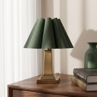 Lámpara de Mesa Recargable Inalámbrica de Latón Vintage, Luz Nocturna Ambiental Pequeña, Lámpara LED de Escritorio para Bar o Cafetería, Venta al Por Mayor de Fábrica