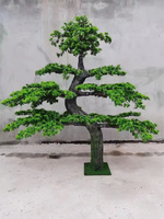 FL-795 Arbre artificiel personnalisé pour intérieur et extérieur, grand tronc, pin, saule et érable, bonsaï, résistant aux UV en PE