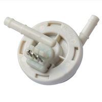 Mini sensor de flujo de líquido de efecto Hall, salida de pulso DC 3-24V, alta precisión, 0-1.2LPM, medidor de flujo de turbina para calentador de agua y cafetera