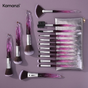 Beauty Planet Premium Juego <span class=keywords><strong>de</strong></span> brochas <span class=keywords><strong>de</strong></span> pelo para mujer <span class=keywords><strong>de</strong></span> 12 piezas Base Colorete Corrector Maquillaje <span class=keywords><strong>de</strong></span> cejas Productos <span class=keywords><strong>de</strong></span> belleza facial - Product Image 5