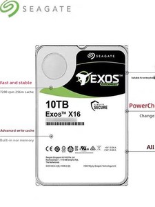 ฮาร์ดไดรฟ์ภายในสำหรับเซิร์ฟเวอร์จัดเก็บข้อมูล NAS ระดับองค์กร ความจุ 10TB 7200 รอบต่อนาที ขนาด 3.5 นิ้ว 256MB รุ่น ST10000NM017B - Product Image 4