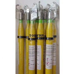 High Voltage Operating Rod Telescopic Triangular Fiberglass Hot Stick - Product Image 5