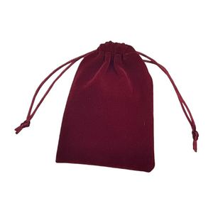 5*7cm Wholesale Customization Jewelry Packing Fabric <b>Drawstring</b> <b>Bag</b> Velvet <b>Drawstring</b> <b>Bag</b> Small <b>Drawstring</b> Pouch <b>Bag</b> - Product Image 6