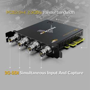AVMATRIX 4CH SDI 1080P60 Carte de <span class=keywords><strong>capture</strong></span> PCIE à ultra-faible latence pour Mac/<span class=keywords><strong>PC</strong></span> Multi-Channel Live Streaming Vidéo Conférence <span class=keywords><strong>en</strong></span> <span class=keywords><strong>ligne</strong></span> - Product Image 3