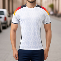 Vente en gros d'usine Maillot de football du Vietnam Bas prix Maillot de football de sublimation de Thaïlande Tops Maillot d'uniforme de football personnalisé