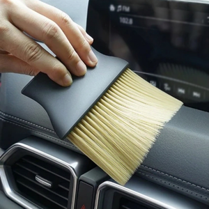 Brosse de nettoyage pour voiture Mucit Home, pour le nettoyage et le dépoussiérage des grilles de climatiseur, à pointe souple 8684777103090 - Product Image 3