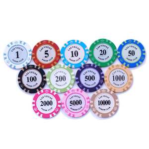Professional Manufacturer Custom PS Poker Chips Personalized Logo Casino Game Chips for Wholesale and <b>Entertainment</b> - Product Image 4
