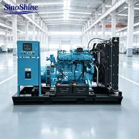 Groupe électrogène diesel super silencieux 80KW 100KVA triphasé pour alimentation de secours de centre de données, refroidissement par eau, démarrage à distance, 50Hz 60Hz