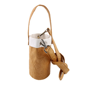 Bolsa de Transporte para Botellas de Agua de Cuero Impermeable <span class=keywords><strong>OKASA</strong></span> al por Mayor, Bolsa de Hombro de Material de Alta Calidad, Bolsas para Vino con Correa para Mujer - Product Image 2