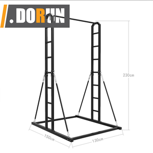Có thể gập lại miễn phí đứng pullup thanh đứng mạnh mẽ <span class=keywords><strong>powertower</strong></span> tập luyện trạm cho nhà phòng tập thể dục sức mạnh đào tạo có thể điều chỉnh - Product Image 6