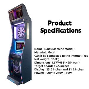 Barcade Club Amusement Sports d'intérieur Machine à fléchettes électronique Compétition en ligne Arcade Machine à fléchettes à jetons - Product Image 4