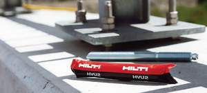 Capsule d'ancrage <span class=keywords><strong>HILTI</strong></span> HVU2 certifiée pour l'ancrage du béton à usage intensif, boulon d'ancrage chimique/boulons chimiques M8-M30 ; M8*80mm - Product Image 3
