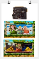 Machine de jeu d'arcade rétro langue anglaise carte mère en fibre de verre garantie 1 an cadeau de vente à pièces/Console de jeu pour 6 +