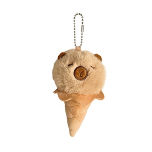 Funny Ice Cream Shape Plush Toys <b>Cute</b> Keychain Plush Pendant Doll Pendant Backpack Car <b>Keyring</b> Decor Vending Machines - Product Image 4