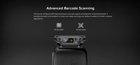 Lector RFID UHF Portátil Android Chainway C72 con Largo Alcance, 4GB de Memoria, NFC, Escáner de Código de Barras 2D, IP65 Resistente, WIFI