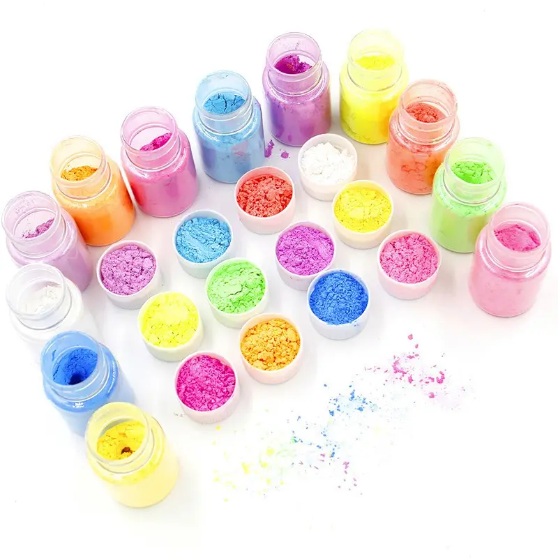 Lip gloss glitter regenbogen perle pigment für seife shampoo