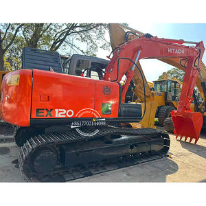 Pelle hydraulique sur chenilles 12 tonnes EX120 ZX120-6, excavatrice d'occasion d'origine Hitachi ZX120 EX120-5 du Japon - Product Image 1