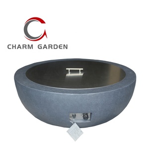 Bán buôn nhà máy nhỏ moq sáng tạo xi măng gas hố hố bát cho gia đình hoặc ngoài trời được sử dụng như một gas firepit bảng - Product Image 3