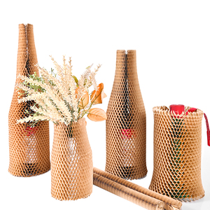 Foglio di Carta a Nido d'Ape per Protezione Bordi, Imballaggio Ecologico e Biodegradabile per Vetro, Cosmetici, Vino - Product Image 4