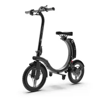 Новый дизайн Горячая Распродажа 14 дюймов легкий складной электрический велосипед 350w легко снимается заменить батарею мини легкий вес Байк, способный преодолевать Броды