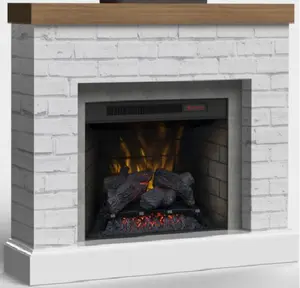 Faux Stone Fireplace Mantel with or without Fireplace Insert MGO Mantel Concrete Fireplace Mantel
