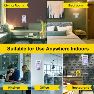 Trampa <span class=keywords><strong>para</strong></span> insectos sin químicos, sin pulverizaciones, olores o venenos, solo conéctelo y controla eficazmente las plagas - Product Image 4