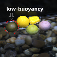 Boilies hybrides 15 mm à faible flottabilité pour la pêche à la carpe, montages Snowman, appâts de fond, appâts équilibrés et pop-ups