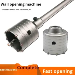 Scie cloche murale de qualité supérieure, foret à maçonnerie, alliage, poignée carrée, longue, hexagonale, carbure, pour marteaux électriques, perceuses à percussion - Product Image 5