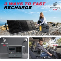 Pedidos de muestra Bienvenido Venta al por mayor ABS LiFePO4 300W 600W 1000W Generador solar Sistema de almacenamiento de energía Estación de energía solar