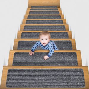 Plush Non-Skid Safety Rug Nonslip <strong>Carpet</strong> <strong>Stair</strong> <strong>Treads</strong> <strong>for</strong> Kids &amp; Elders Slip Resistant Indoor Runner <strong>for</strong> Living Room Bedroom - Product Image 4